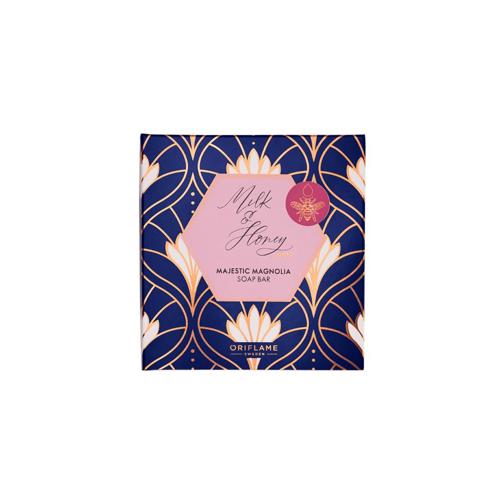 蓝金配色的包装